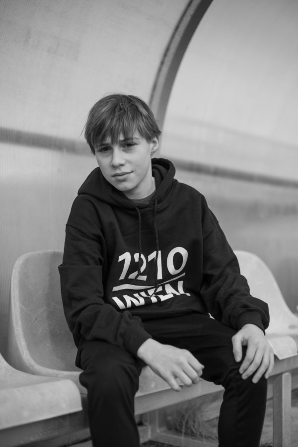 1210 Hoodie (schwarz) – Bild 5