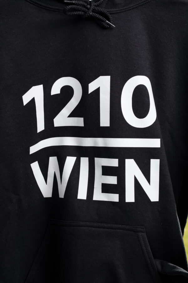1210 Hoodie (schwarz) – Bild 3